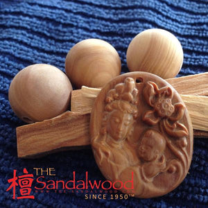 檀香木佛牌定制<br>Sandalwood Pendant Custom Made