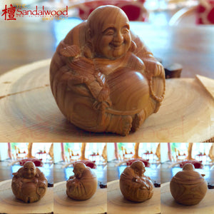 檀香木佛像，礼品 & 印章雕刻定制<br>Sandalwood Statue, Gift & Stamp Craft Custom Made