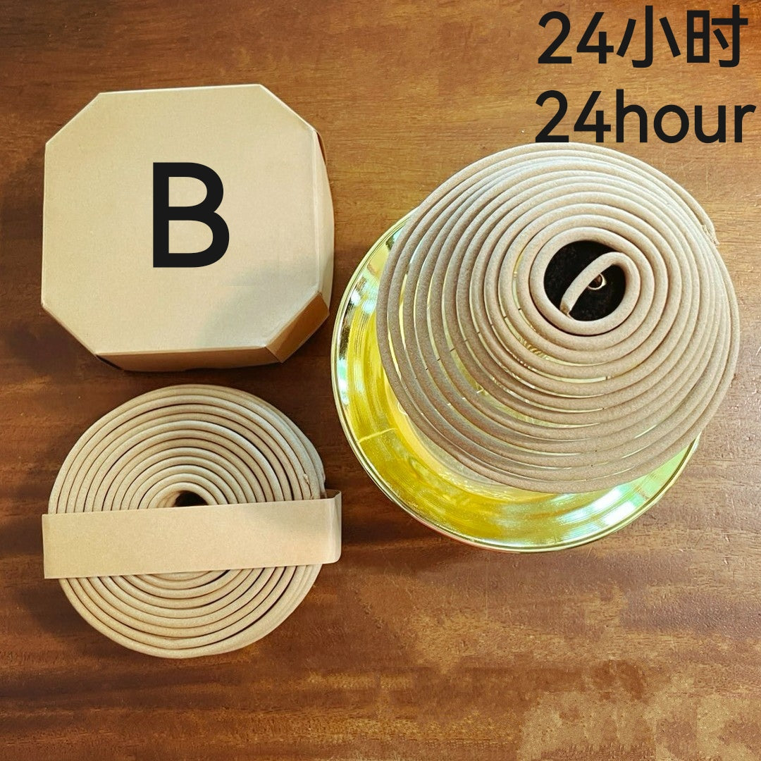 中级盘香 24小时<br>Grade B Incense Coil 24Hr