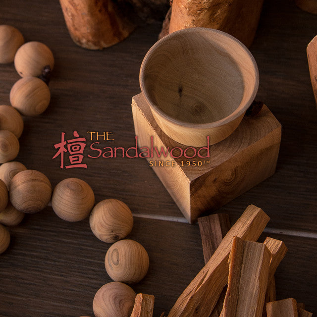 檀香木茶杯<br>Sandalwood Tea Cup