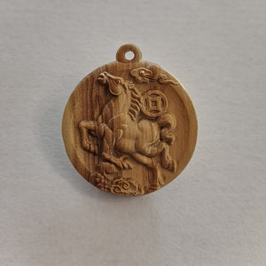 檀香木佛牌定制<br>Sandalwood Pendant Custom Made